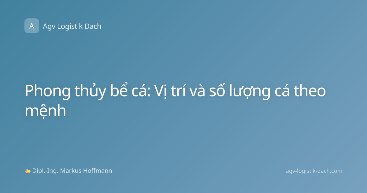 Phong thủy bể cá: Vị trí và số lượng cá theo mệnh